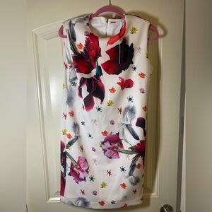 Tahari Floral Sheath Dress